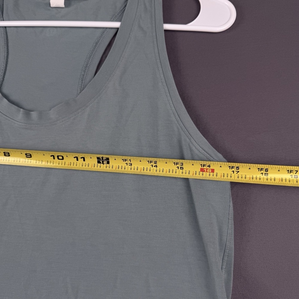 Lululemon Dark blue Racerback Tank Top Scoop Neck Lightweight Stretch Size 8 - Picture 8 of 9